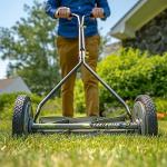 Earthwise 1715-16EW 16-Inch 7-Blade Push Reel Lawn Mower, Grey