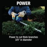 Makita XHU10Z 18V LXT Lithium-Ion Cordless 24" Hedge Trimmer, Tool Only