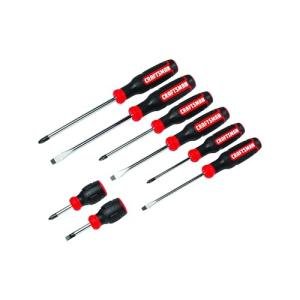 CRAFTSMAN Bi-Material Screwdriver Set, 8 Piece