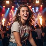 RHYMIRTH Noise Cancelling Earplugs for Sleep, Swimming, Travel, Concerts, Focus and Work, 50dB Noise Reduction Washable Silicone Ear Plugs with Filter Tech, 5 Pairs of Ear Tips & Carrying Case(Black)