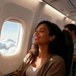 RHYMIRTH Noise Cancelling Earplugs for Sleep, Swimming, Travel, Concerts, Focus and Work, 50dB Noise Reduction Washable Silicone Ear Plugs with Filter Tech, 5 Pairs of Ear Tips & Carrying Case(Black)