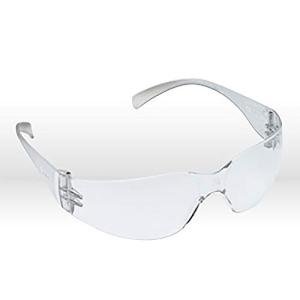 3M VIRTUA PROTECTIVE EYEWEAR 11228-00000-100 CLEAR UNCOATED LENS, CLEAR TEMPLE