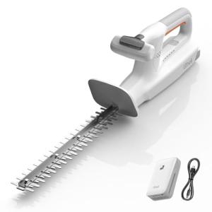 Litheli 20V Cordless Hedge Trimmer 16" (5/8" Cut), Handheld Shrub/Bush Trimmer, Lightweight for Thick Branches & Yard Work,Work with Litheli 20V System (2.5Ah Battery Incl.)