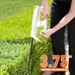 Litheli 20V Cordless Hedge Trimmer 16" (5/8" Cut), Handheld Shrub/Bush Trimmer, Lightweight for Thick Branches & Yard Work,Work with Litheli 20V System (2.5Ah Battery Incl.)