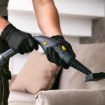 SwiftGrip Disposable Nitrile Exam Gloves, Black Nitrile Gloves Disposable Latex Free for Medical, Cooking & Esthetician, Food-Safe Rubber Gloves, Powder Free, Non-Sterile, 100-ct Box (Large)