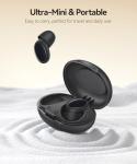 Ear Plugs for Sleeping 45dB Noise Cancelling Ear Plugs for Noise Reduction & Snoring, Concerts, Earplugs for Sleep, Sider Sleepers Airplane, Silicone Earplugs Reusable Concert Ear Plug +8Tip DarkBlack