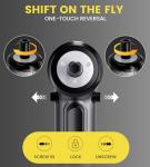 AutoShark Electric Screwdriver Cordless Rechargeable 3.6V, 0.15-5N·m Precision Torque Control, 30pcs S2 Alloy Bits, 2000mAh Power Screwdriver Repair Tool Kit for Electronics, PC, Phone & Laptop