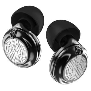 Ear Plugs for Sleeping,20-26dB Flexible Noise Reduction earplugs for Sleeping,Switch 2 Adjustable Ear Plugs 3 Relief Modes,Sleep Earbuds for Concert,Swimming,Snoring,(Black, XS,S,M,L)