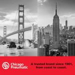 Chicago Pneumatic CP875 - Air Angle Die Grinder Tool, 1/4 Inch (6 mm), 0.3 HP / 220 W, 22500 RPM, Welder, Woodworking, Automotive Detailing, Stainless Steel Polisher, Heavy Duty