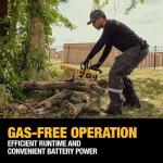 DEWALT 20V MAX 12" Cordless Chainsaw Kit with Battery and Charger Included (DCCS621P1)