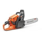 Husqvarna 450S Rancher Gas Chainsaw, 50.2-cc 3.2-HP, 2-Cycle X-Torq Engine, 20 Inch Chainsaw with Automatic Oiler for Tree Pruning, Yard Cleanups and Firewood Cutting