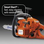 Husqvarna 450S Rancher Gas Chainsaw, 50.2-cc 3.2-HP, 2-Cycle X-Torq Engine, 20 Inch Chainsaw with Automatic Oiler for Tree Pruning, Yard Cleanups and Firewood Cutting