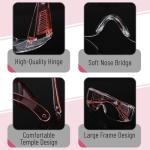 UNCO- Safety Glasses Over Eyeglasses, 2 Pack, Anti Fog Safety Goggles Over Glasses for Men and Women, Impact Resistant, UV Protective Eyewear for Chemistry Lab Work