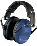 Vanderfields Premium Hearing Protection Ear Muffs - Broad Spectrum Sound Reduction 33.2dB at 2K Hz Noise Cancelling - Headset Safety Noise Cancellation - Headphones Adults and Teens - Marine Blue
