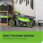 Greenworks 40V 17" Cordless Lawn Mower – Brushless Motor, 4.0Ah Battery & Charger (75+ Compatible Tools), 2-in-1 Mulch/Bag