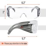 UNCO- Safety Goggles Over Glasses, Protective Goggles, Anti Fog, Work, Safety Glasses Over