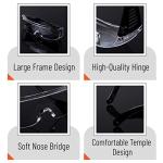 UNCO- Safety Goggles Over Glasses, Protective Goggles, Anti Fog, Work, Safety Glasses Over