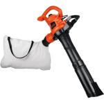 BLACK+DECKER Corded Leaf Blower Leaf Vacuum and Leaf Mulcher 3-in-1, Up to 230 MPH, 12 Amp Handheld Blower and Vacuum Combo (BV3600)