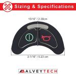 AlveyTech Joystick 2-Button Keypad GC2 GC1 12894 for Jazzy Select Power Chairs