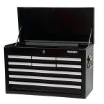 Workington Professional Industrial Portable Metal Tool Chest with 9 Drawers, 26" 9-Drawer Tool Chest Cabinet with Ball Bearing Drawer Slides, Steel Tool Storage Box Organizer 4016 Black