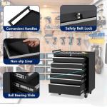 Rolling Tool Chest, 6 Drawers Tool Storage Cabinet with Wheels, Portable Tool Cabinet Organizer with Locking System & Drawer Liners,Universal Lockable Wheels, Tool Storage Cart for Garage, Workshop