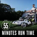 EGO POWER+ Electric Lawn Mower, Cordless, Includes 56V 6.0Ah Battery And 320W Charger - LM2114