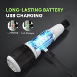 VCAN ACTIVE Electric Screwdriver Cordless Power Screwdrivers Set Tool Kit 10 Bits 3N.m Torque Settings LED Work Light Rechargeable for Furniture Bike Repair Tool