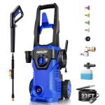 FAYLOV Pressure Washer, 2026 Upgraded Power Washer with No-Bend 360° Nozzle, Pressure Washer Foam Cannon & 4-Nozzle Set, Portable Pressure Washer for Cars & Undercarriage Cleaning Vehicles