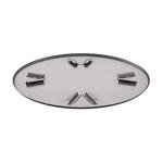 Bon Tool 17-421 Float Pan 36" Carbon Steelz Clip, metallic