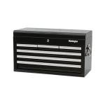 Workington Professional Industrial Portable Metal Tool Chest with 6 Drawers, 26" 6-Drawer Tool Chest Cabinet with Ball Bearing Drawer Slides, Steel Tool Storage Box Organizer 4015 Black