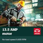 Metabo WEP15-150 6" Angle Grinder, 13.5 Amp