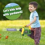 John Deere Leaf Blower Toy for Kids – Pretend Construction Tool with Lights and Sounds | Blows Real Air