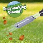 John Deere Leaf Blower Toy for Kids – Pretend Construction Tool with Lights and Sounds | Blows Real Air