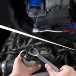 WORKPRO Universal Oil Filter Wrench Adjustable, Magnetic Oil Filter Removal Tool, Oil Filter Change Set, Ideal for Engine Filters, Conduit, & Fittings…