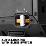 ToughBuilt StackTech XL 3 Drawer Tool Box, Heavy-Duty Portable Tools Chest, 50 lb Capacity - Stackable Toolbox Storage Organizer with 22 Dividers, Auto-Latching Drawers and Accessory Rails