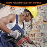 8 Pairs Ear Plugs Banded for Shooting Range Noise Cancelling Reusable Washable Ear Protection with Silicone Tips for Construction Lawn Mowing Welding Worker Shooter Hearing Protection