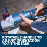 Bosch GWS25-180PR 7 In. Large Angle Grinder – 15 Amp