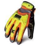 Ironclad mens Work Gloves EXO Hi Viz ImpactLarge, Hi-viz Yellow & Orange, Large Pack of 1 US