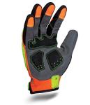 Ironclad mens Work Gloves EXO Hi Viz ImpactLarge, Hi-viz Yellow & Orange, Large Pack of 1 US