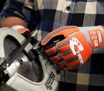 MAGID T-REX Flex Series ANSI A4 Foam Nitrile Coated Impact Gloves, 1 Pair, Size 9/Large (TRX443)