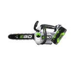 EGO POWER+ Chain Saw, 12" Battery Powered Chainsaw, Electric Cordless, Includes 56V 2.5Ah Battery and Charger - CS1201
