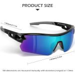 OXG 6 Pack Tinted Safety Glasses for Men Women, ANSI Z87.1 Work Glasses Anti Scratch Protective Eyewear with UV400 Protection