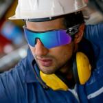 OXG 6 Pack Tinted Safety Glasses for Men Women, ANSI Z87.1 Work Glasses Anti Scratch Protective Eyewear with UV400 Protection