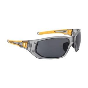 DEWALT DPG112-2D Miter™ Premium Vented No-Slip Safety Glasses – Smoke Lens – Vented Frame & Lenses – Rubber Temples & Nosepiece – 1 Pair