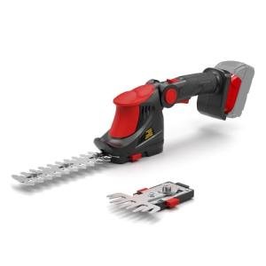 Hedge Trimmer Cordless for Milwaukee 18V MAX Battery, 1500RPM Grass Trimmer Electric Hedge Trimmer, 2 in 1 Design, Perfect for Yard, Garden, and Lawn Care(Battery Not Included) (Red)