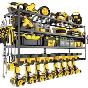 Mefirt Heavy Duty Power Tool Organizer Rack