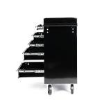 Maxority 7-Drawer Heavy-Duty Rolling Tool Chest Cabinet with Lock Mobile Cart for Garage & Workshop, Black