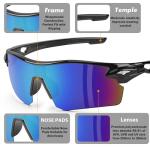 YENPK 12 Pack Safety Glasses, ANSI Z87.1+UV Protective Eyewear, Impact Resistant Anti-Scratch Safety Goggles for Men Women