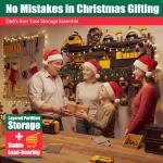 Amoowis Heavy-Duty Power Tool Organizer Rack