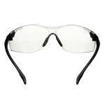 3M Solus 1000 Series, S1501SGAF, Black Temples, Scotchgard Anti-Fog Coating, Clear AF-AS lens